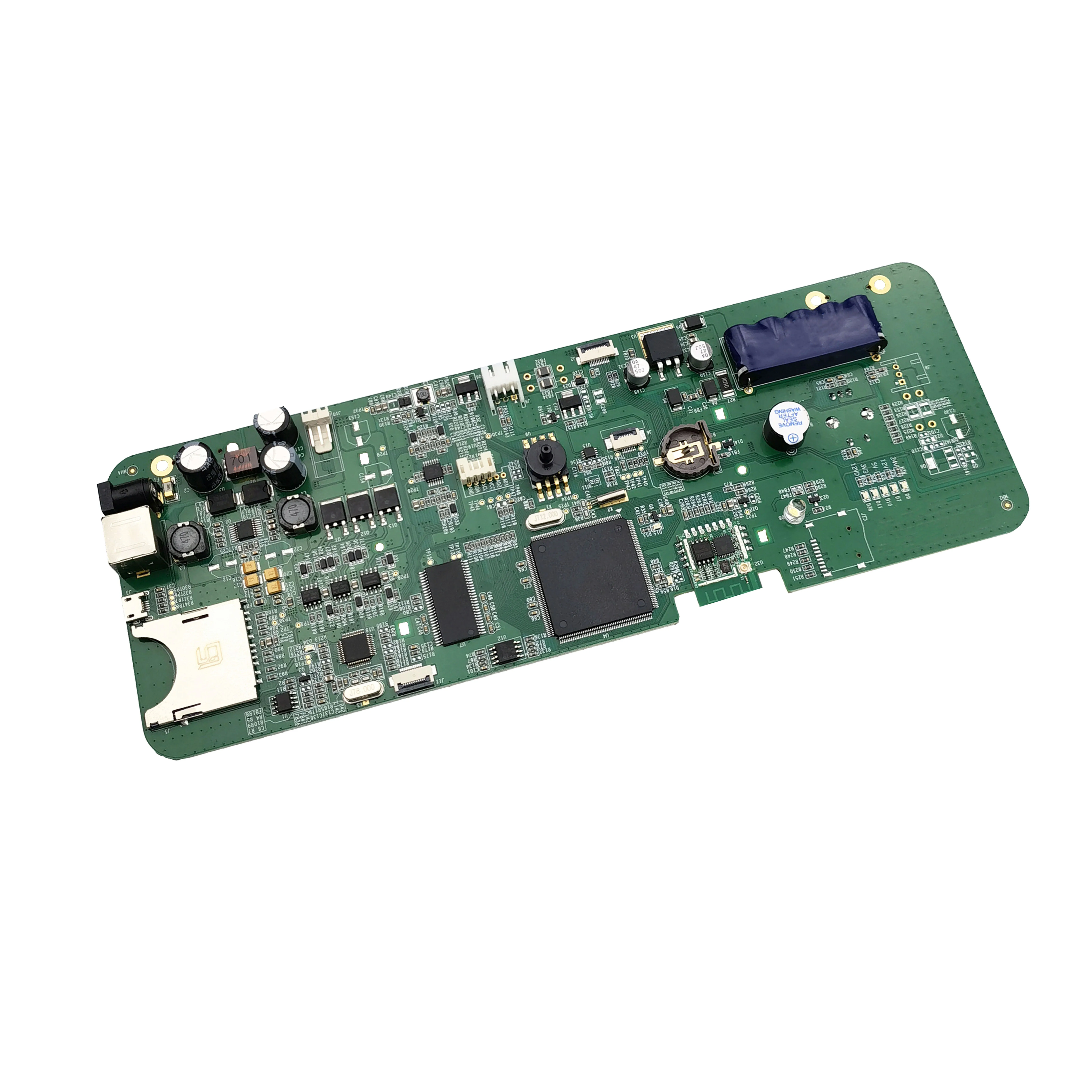 High quality Immersion Gold Rigid-flex Automobile PCB Assembly with Gerber & BOM File