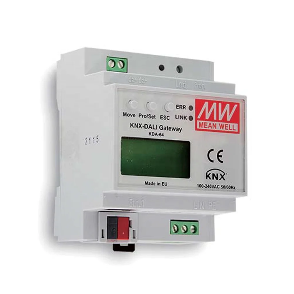 KDA-64 KNX к цифровым адресным интерфейсом шлюз доказательство встроенный питания товара MEAN