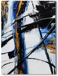 Hand-painted Modern Oil Painting Canvas Painting Living Room Bedroom Decoration Frameless Oil Painting