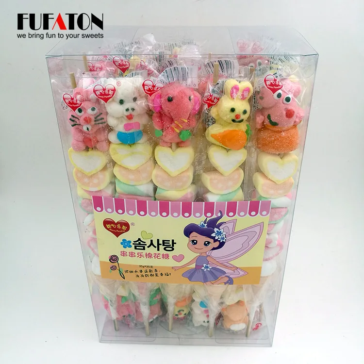 Милый мультяшный анимационный персонаж детский барабан Зефир кебаб леденец