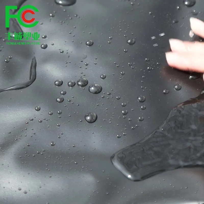 Agricultural greenhouse 12m 250micron premium silo sheeting white/black panda film for mushroom