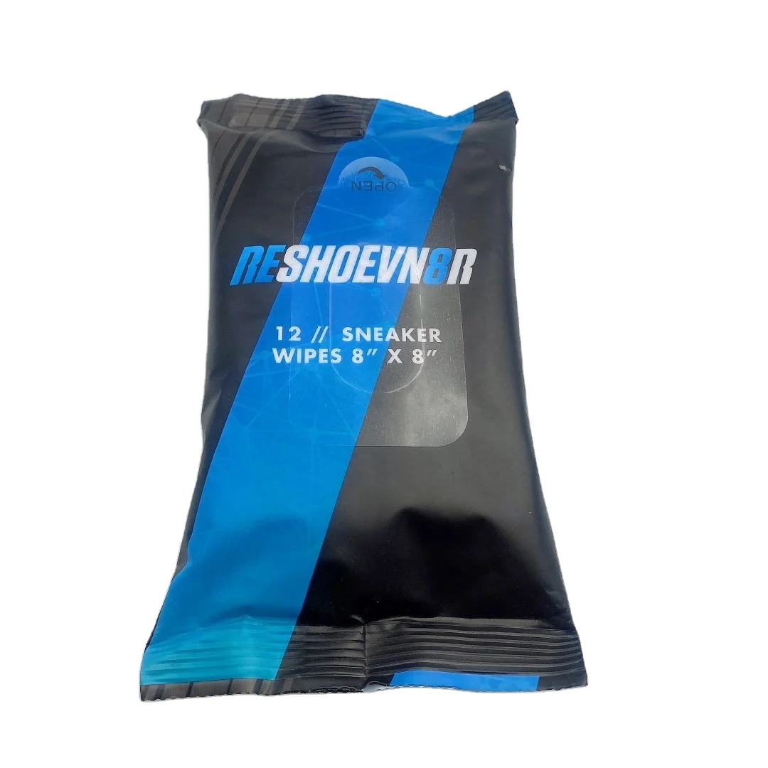 
chunchi custom OEM 12pcs sneaker wipes 