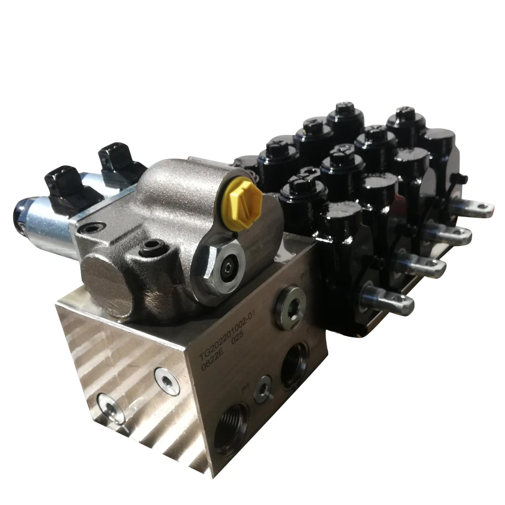 The Valve Block/Manifold Used For The Tractor Rear Lift System