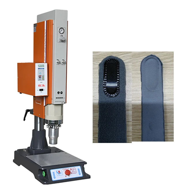 20kHz 2200W Digital LCD Ultrasonic Plastic Welder Ultrasonic Welding Machine Hook Loop Fastener Tape 20kHz Digital LCD Plastic