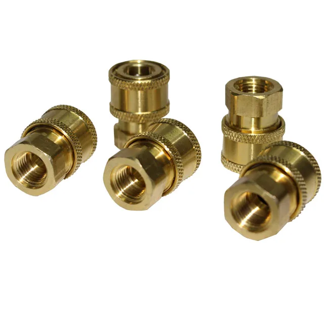 4000 psi  washing industrial brass quick coupling parts 4000 psi BSP/NPT