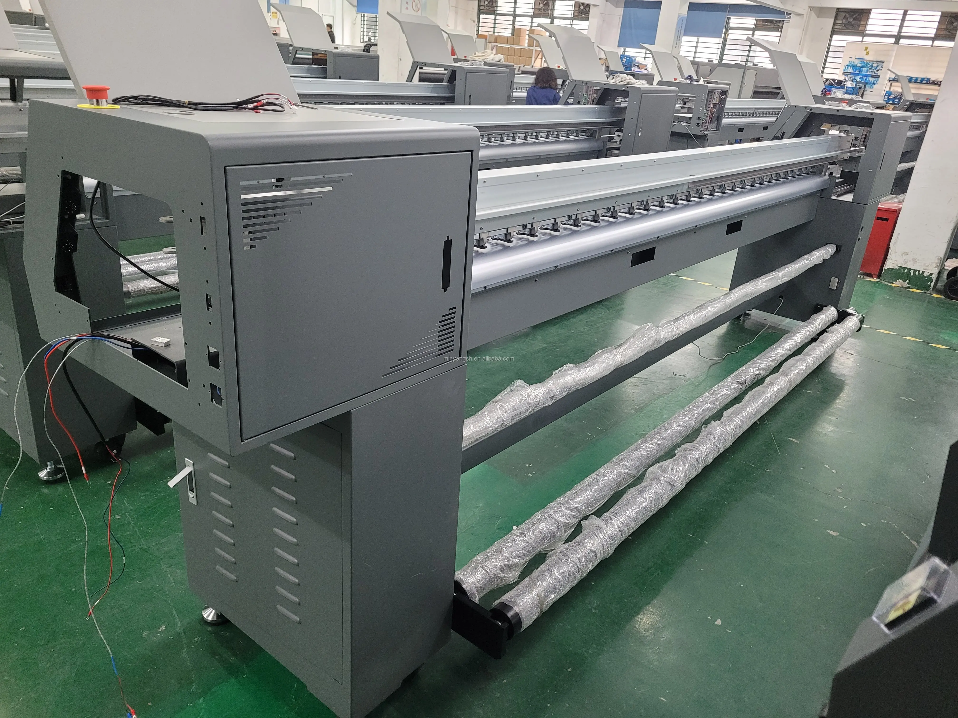 Challenger FY-3200L H4 2023 3200MM knock down small size package vinyl PVC materials printing machine Solvent Inkjet printer