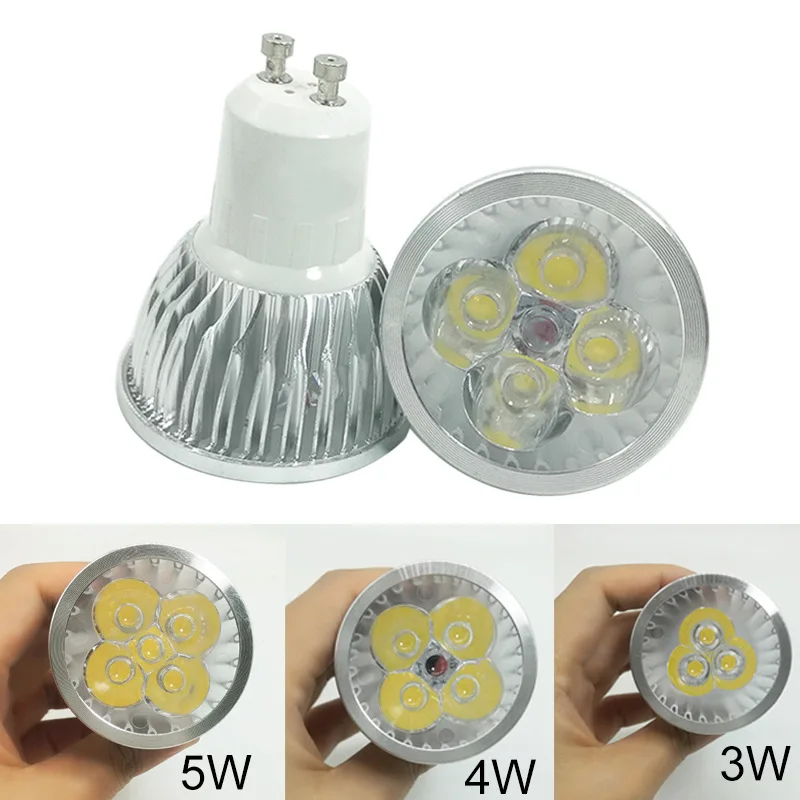 AC 85~265V mini 3w 4w 5w cabinet jewellery shop ceiling mr16 gu5.3 gu10 led spot lights