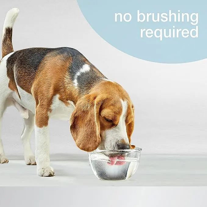 Pet Dental Oral Teeth Care Water Additive For Dogs Fresh Breath tooth Cleaning Natural Ingredients With Zinc Gluconate