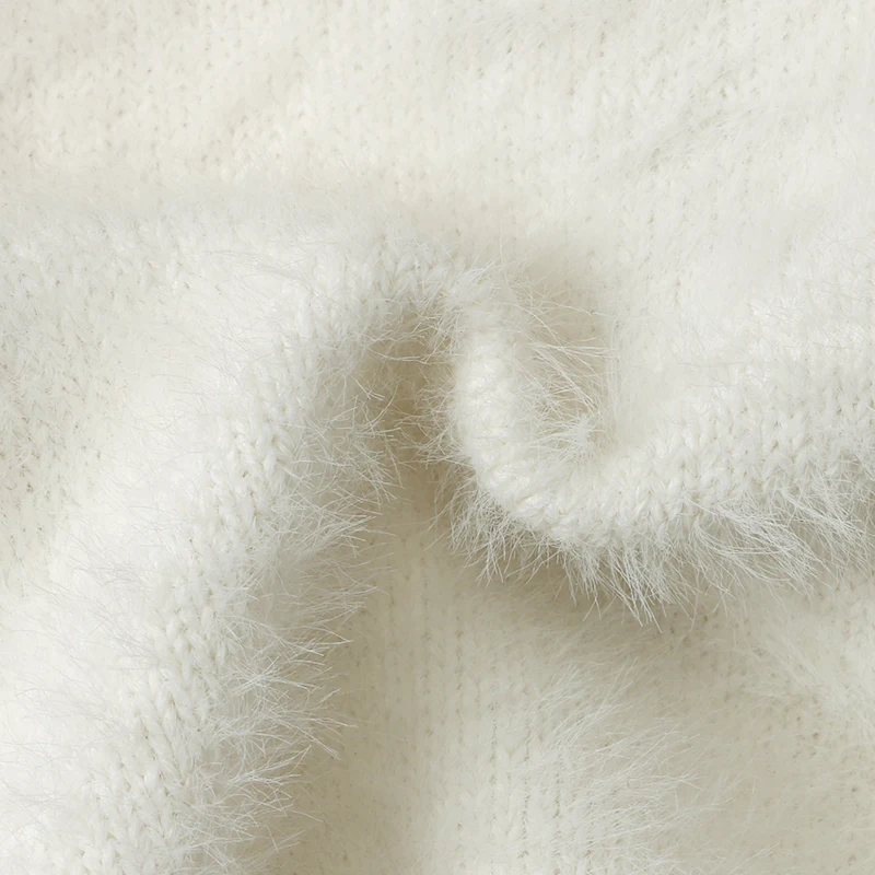 
New Design Mohair Hand Knitted Clothing Letter Kids cardigan Sweater For Children 