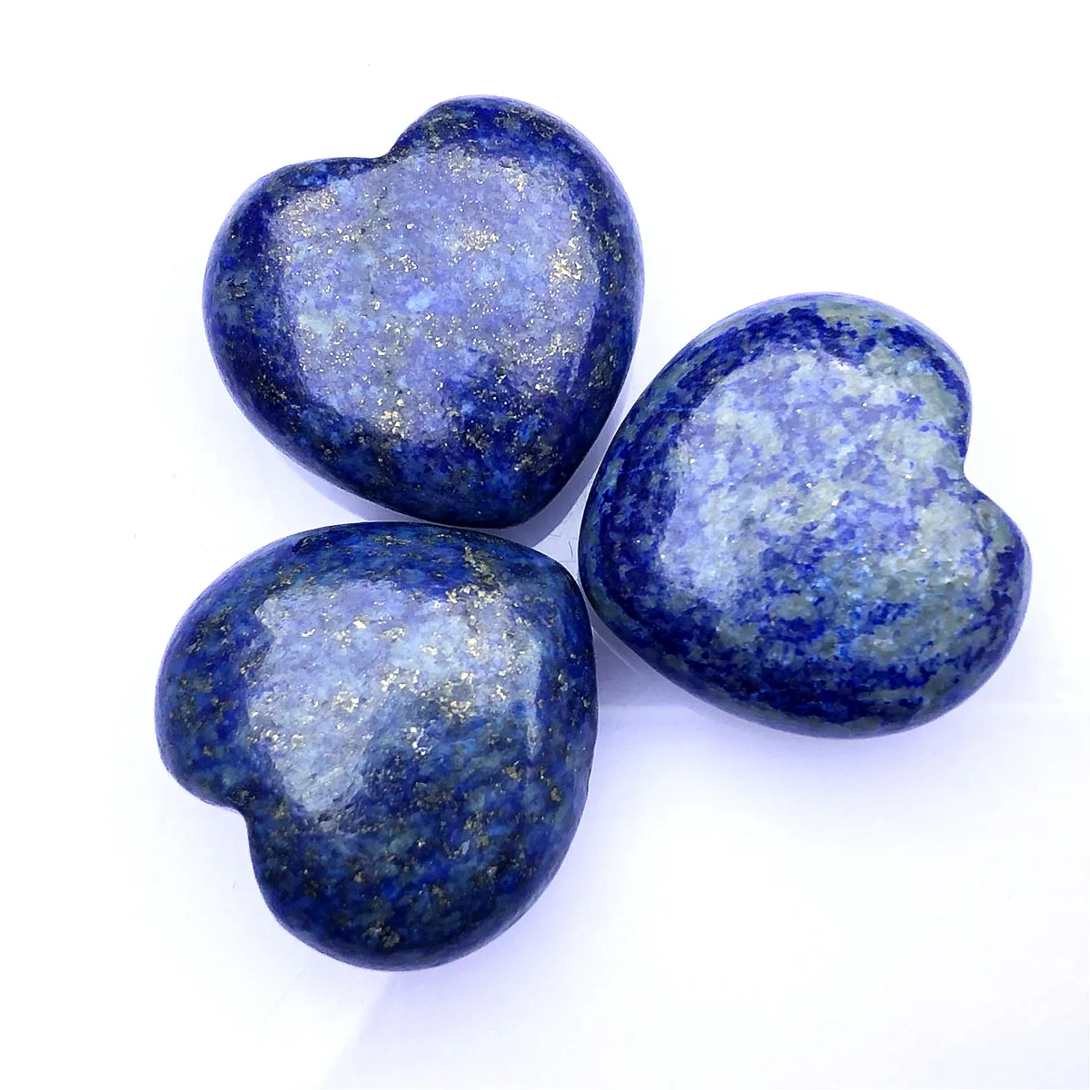 Wholesale Cheap Crystal Heart Healing Quartz Love Heart Lapis lazuli jasper Natural Crystal Quartz
