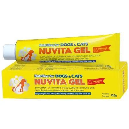 Multivitamin paste Gel supplements for dog cats Nuvita Gel - Pets Nutrition Gel