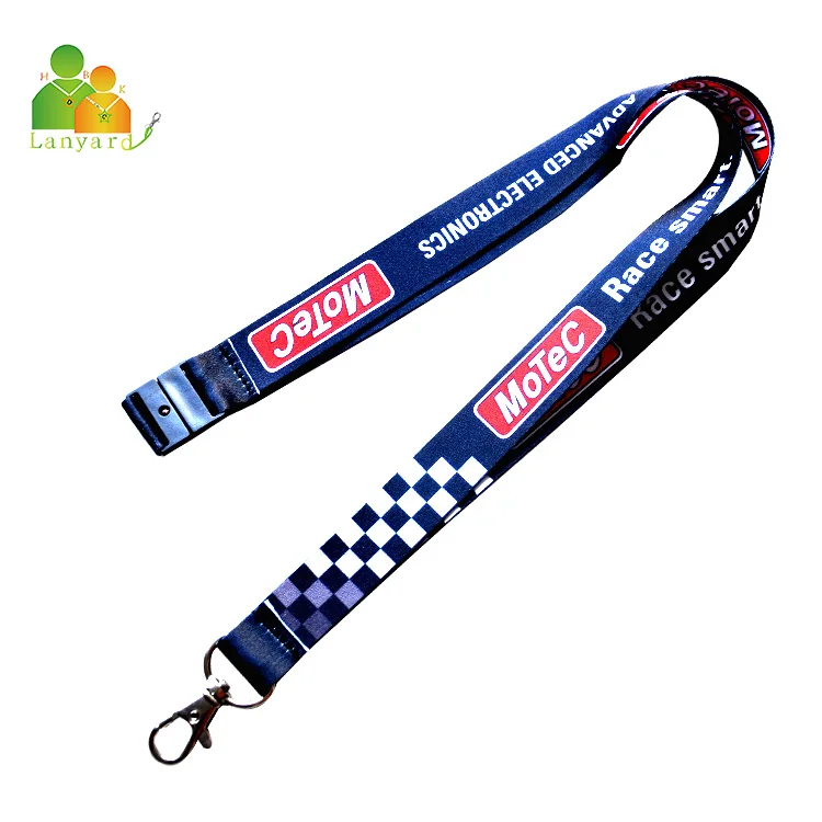 Manufacturer directly sale best custom neck lanyard Digital printed Key chain ID card holder