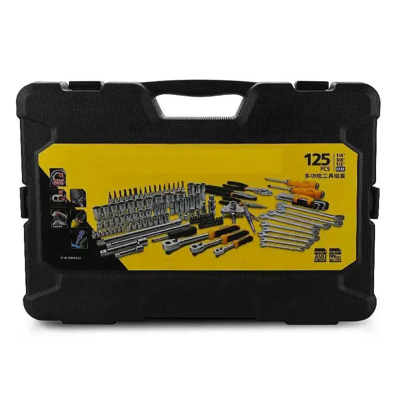 Stanley Auto Repair Special Hand Tool Socket Set 125 Pcs