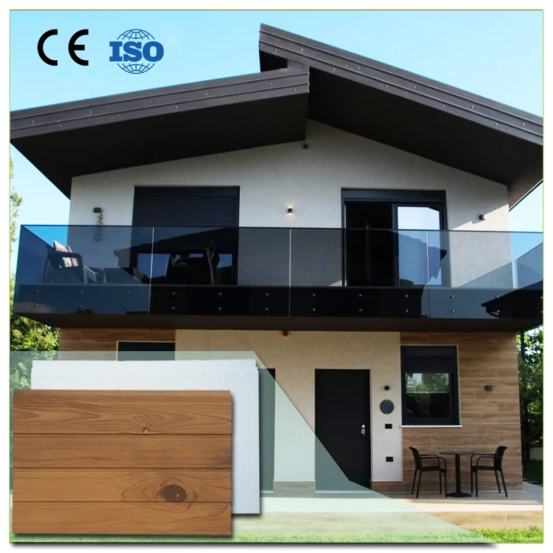Moisture Proof Exterior Pu Sandwich Panel Fire Prevention Aluminum Wall Panel
