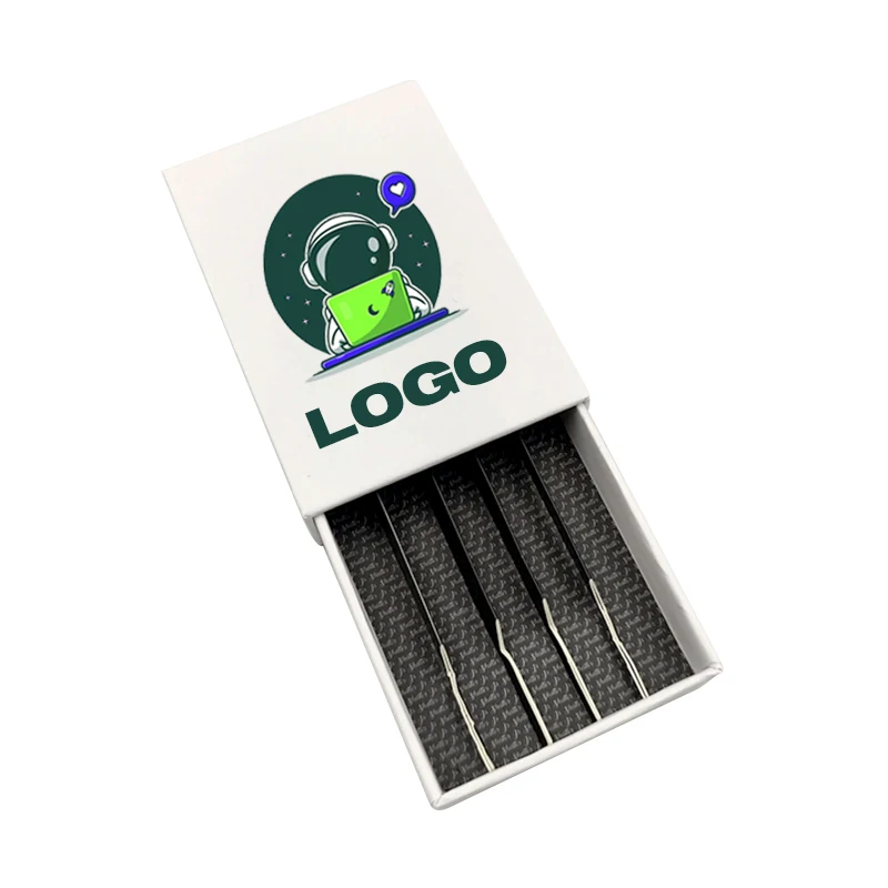 Custom Logo 5pack Pre Packaging Box cigarette Boxes Child Resistant Cones astronaut Roll Packaging With Matches