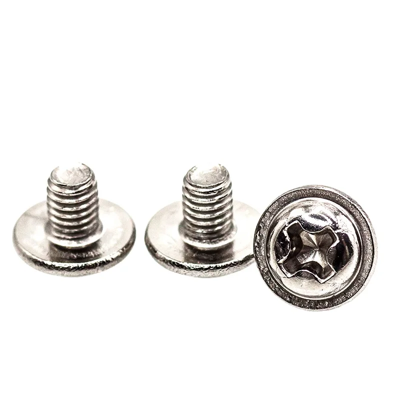 Phillips Pan Head With Washer Stainless Steel Machine Screw