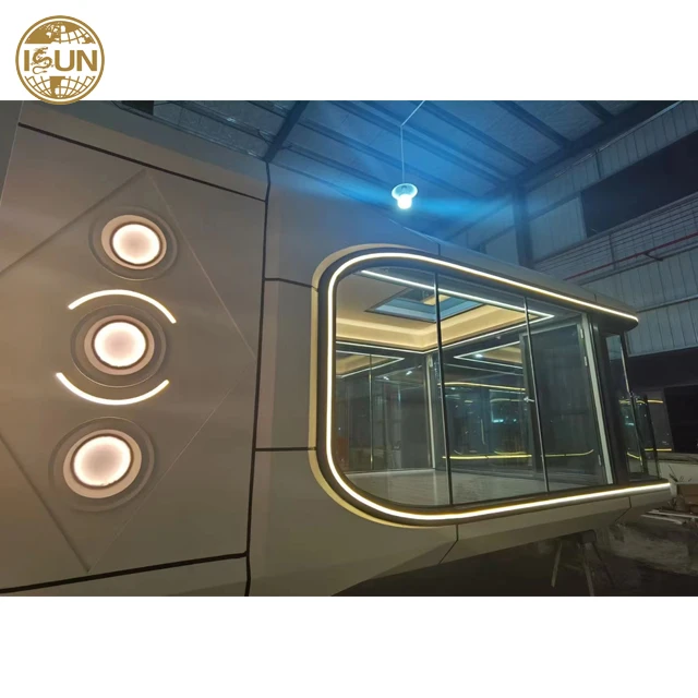 Customized Modular Residential Prefabricated Mobile Homes Prefab House Container Capsule House