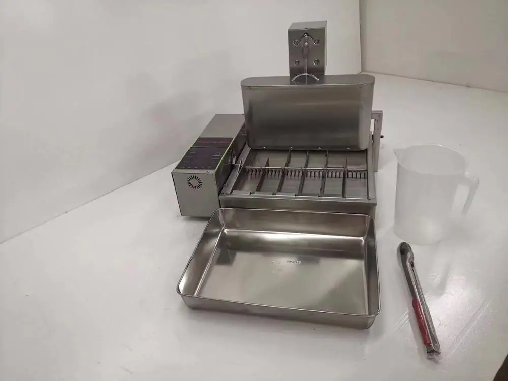 GRT-LBD6 automatic donut making machine mini One row of 6 donut machine