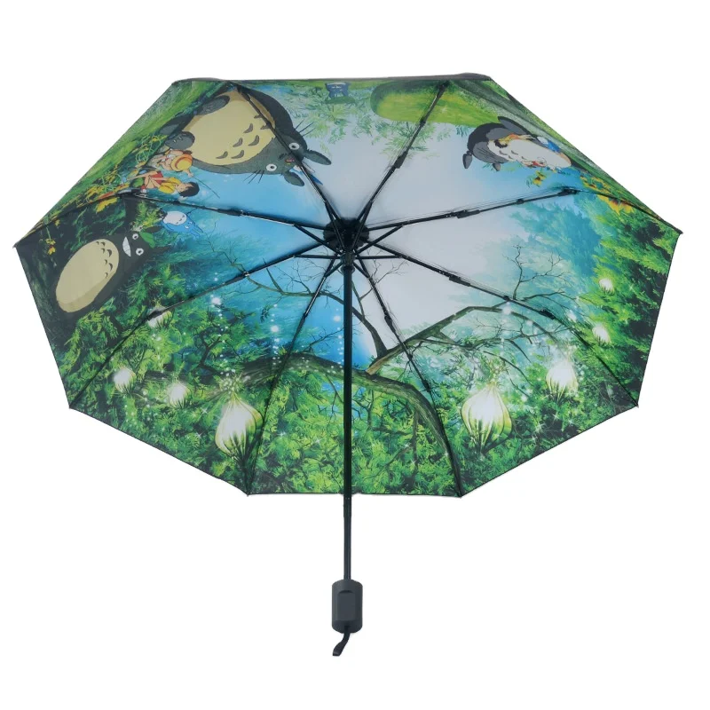 Customized full printed anime umbrella custom folding windproof high quality pocket umbrella