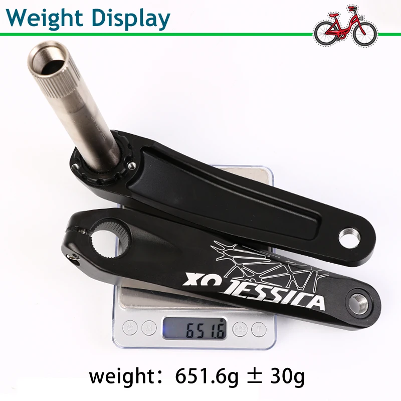 China factory MTB bicycle Crankset  GXP 170mm Crank Aluminum Alloy Road Mountain Bike Crank
