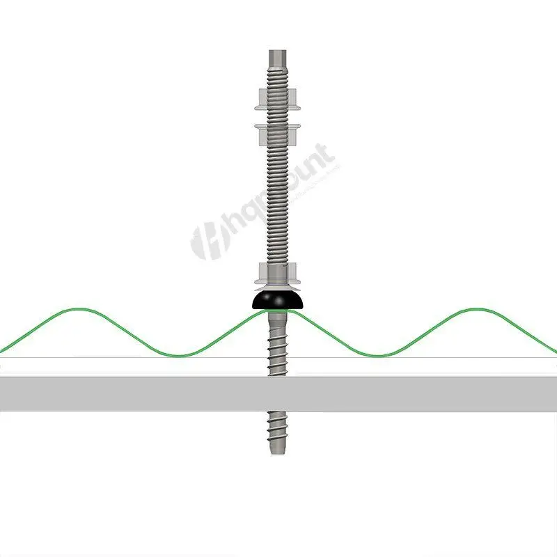 Metal Pitched Roof Mounting Stainless Steel Solar Roof Hanger Bolts