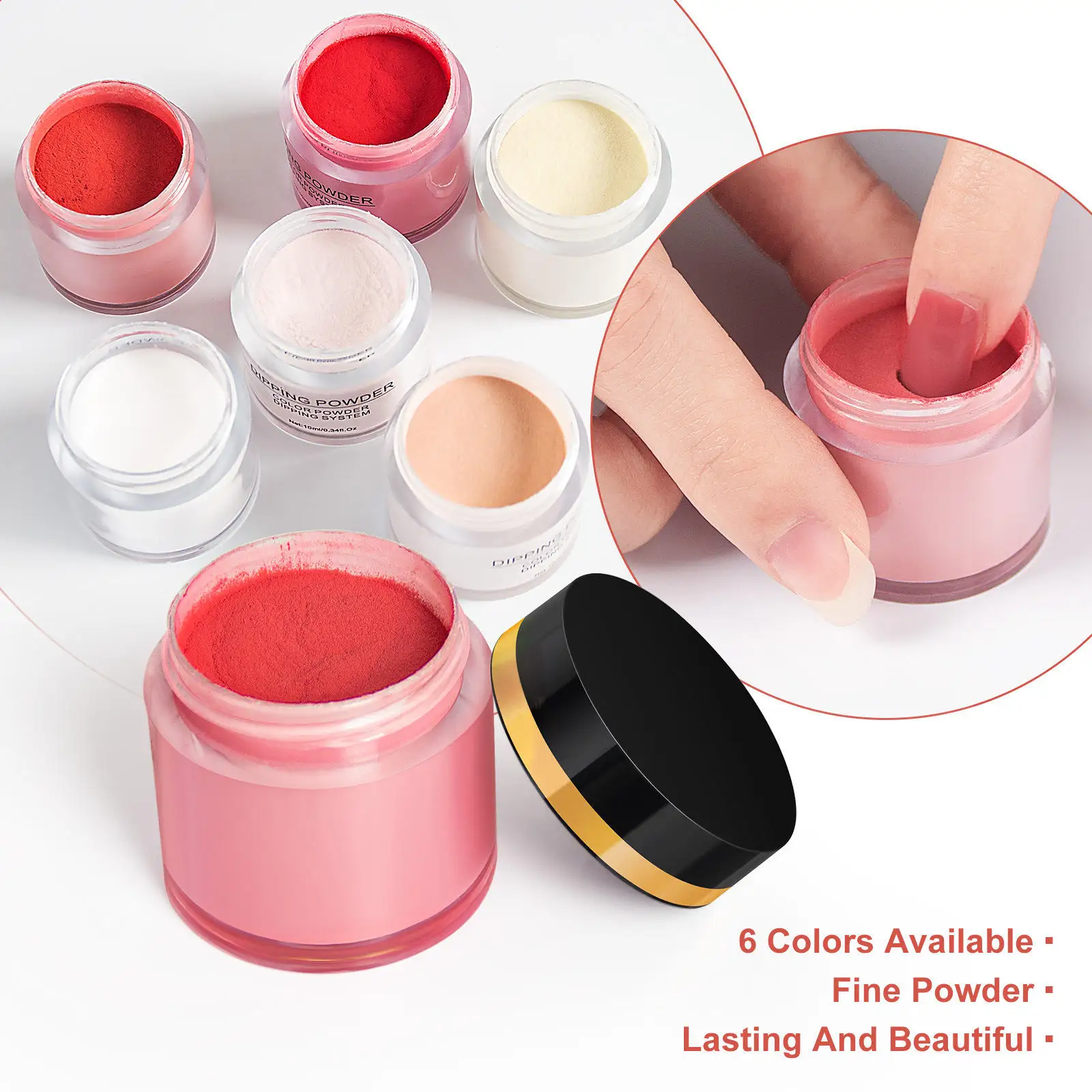 Custom Private Label 3 in 1 Acrylic Powder set Wholesale Private LOGO Nail Dipping Nail Acrylic Powder Essential Kit