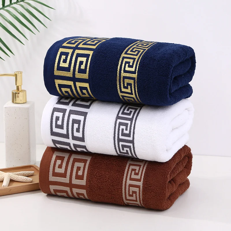 Great Quality 600Gsm 100% Cotton Bath Towel Terry Cotton Towel Luxury White Color Embroidery Hand Towel Hotel Spa
