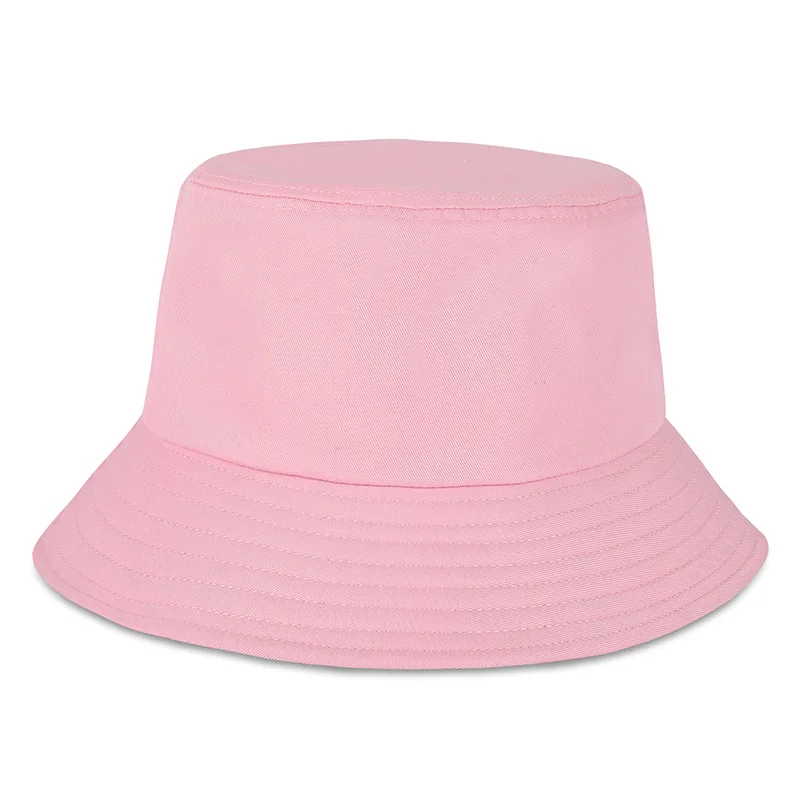 Customized printed logo fashion fisherman hat flat top sun hat sun caps advertising hat bucket caps