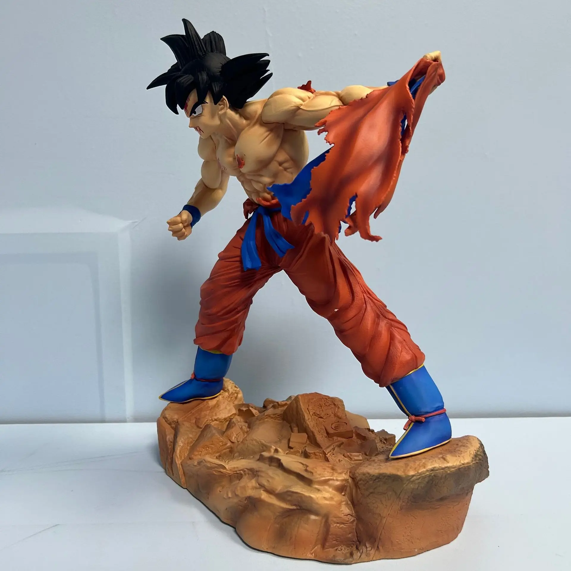 Japanese anime  super saiyan black hair son goku action figure PVC collection model toy for gifts