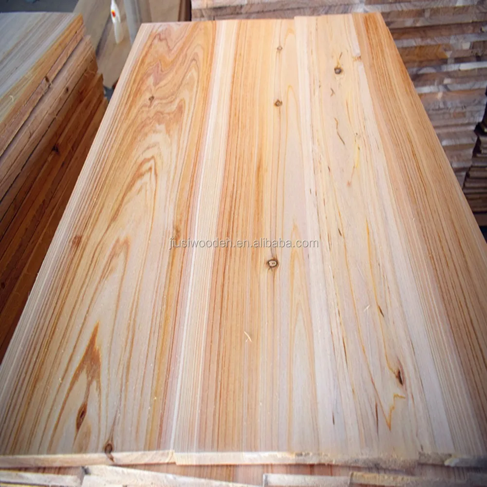 AA/AB Grade Factory Chinese Wood Fir Edge Guled Straight Planks