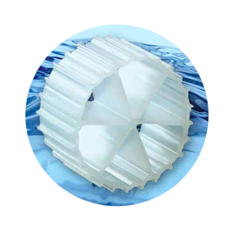 IFAS для рыбы Biocell лучшего бренда пищевого класса 100% HDPE Mbbr био-фильтр среды для очистки сточных вод завод