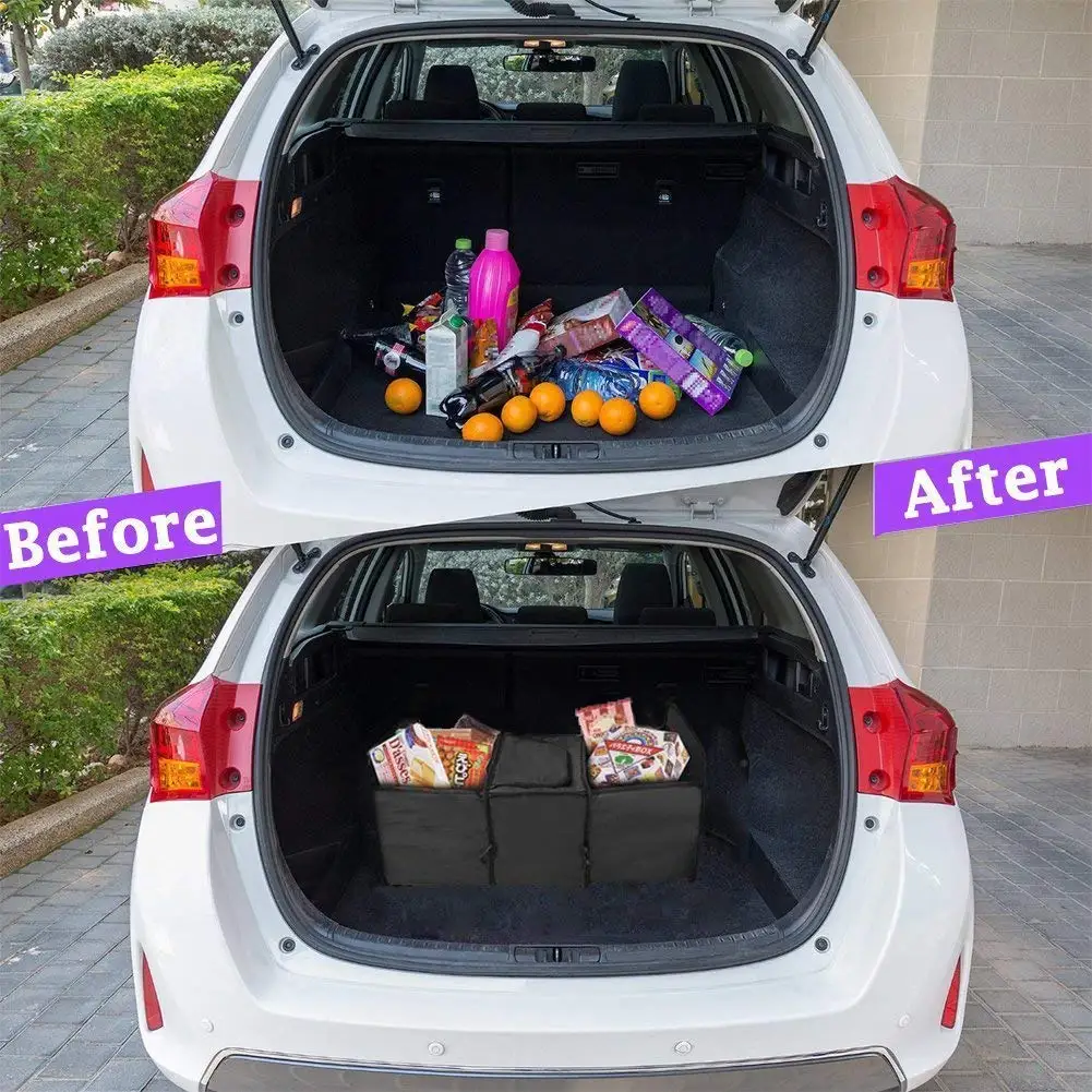 Waterproof Vehicle Suv Car Truck Organizer Foldable Car Trunk Organizer Cooler