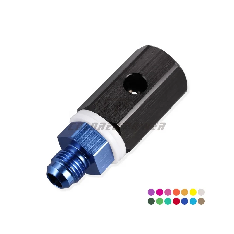 High Performance Racing Parts Aluminum Alloy Male AN Flare Roll Over Valves Tank Mounted Fittings AN6 AN8 AN10 AN12 AN16