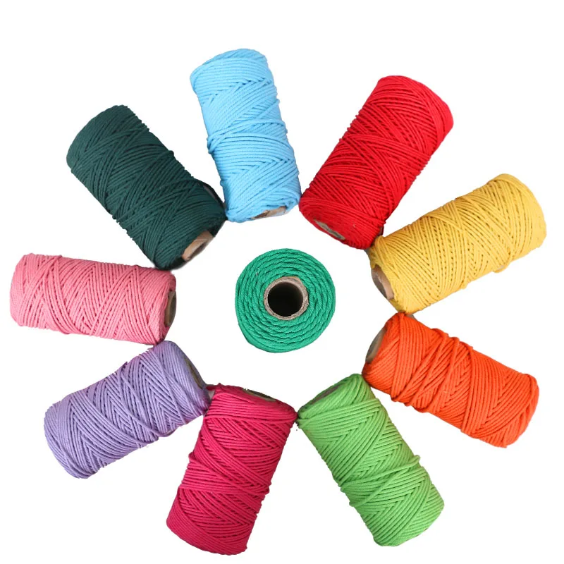 
Competitive Price 4mm 5mm cotton rope cord from china 