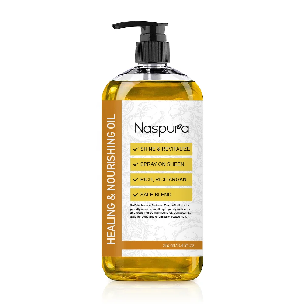 Professional Hair Care Healing & Nourishing Oil For Dry & Damaged Hair