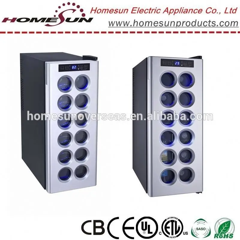 12-bottles Hot sale wine bottles coolers for home