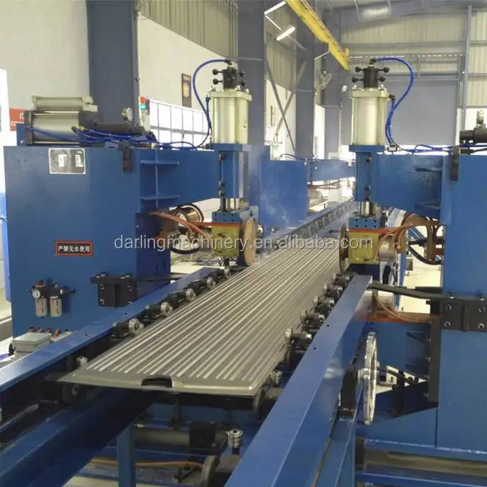 radiator production line
