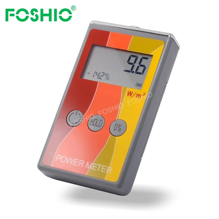 Foshio Solar Power Meter Energy Tester Uv Rejection Uv Blocking Rate