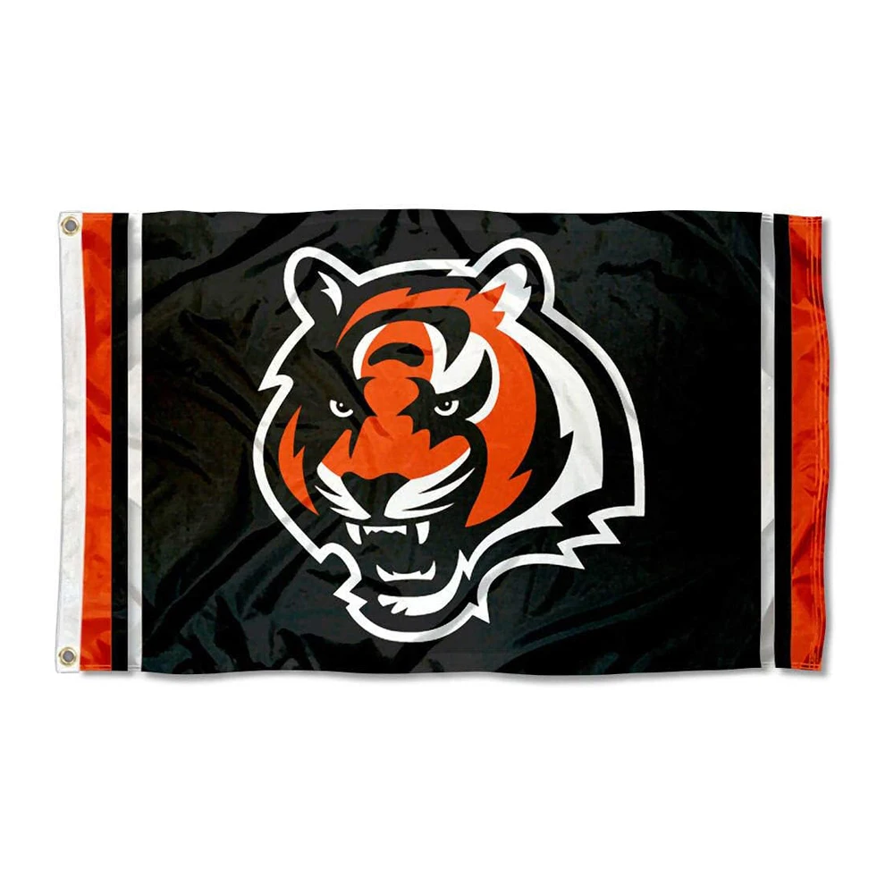 Wholesale Custom 3x5ft 90x150cm 100% polyester NFL Football  Cincinnati Bengals flag