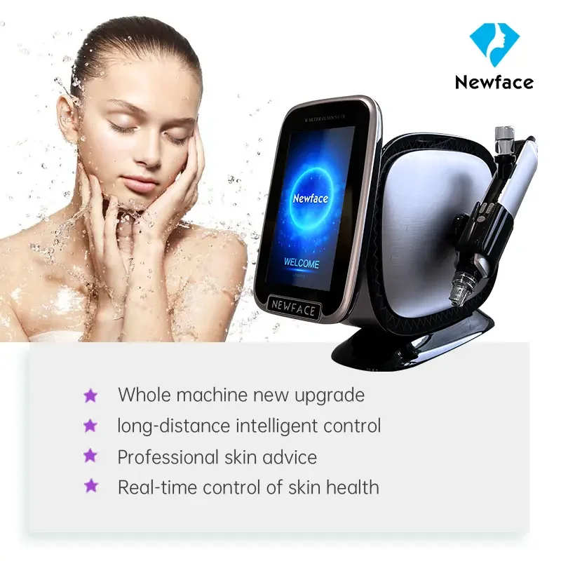 NewFace No Needle Free Meso Therapy Gun Machine Painless Skin Lifting Whitening EMS RF Nano Mesoporation Injector Equipment
