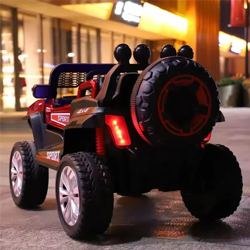 Best gifts kids electric excavator car baby toy for children 2022 new design from China with music 2 seats