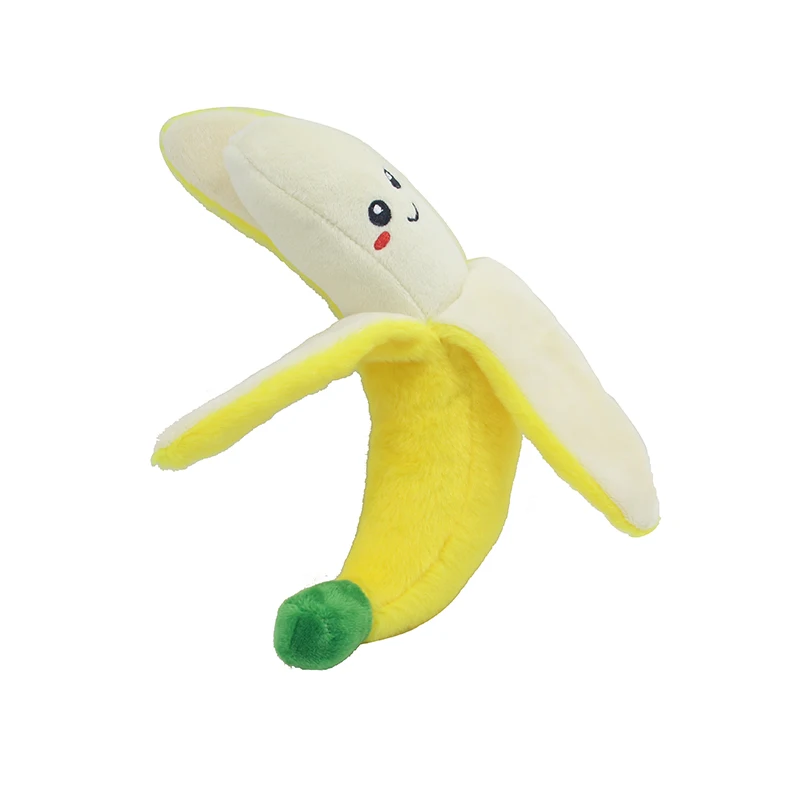 For Pet High Quality Lovely Popular Fruit Plush Toy Small Banana