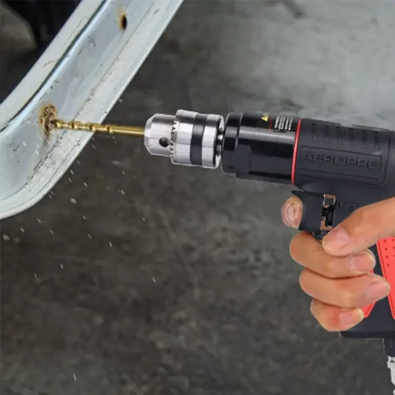 AEROPRO AP17101 3/8 Inch 1800RPM High-speed Pneumatic Reversible Drill Type Pistol Air Powered Drills