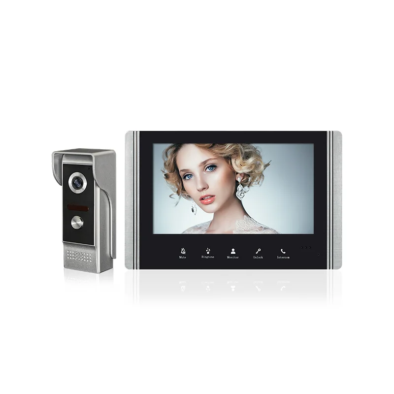 7 Inch Wifi Intercom System Video Door Phone Intercom System IR Night Vision Doorbell Camera phone Remote Unlock