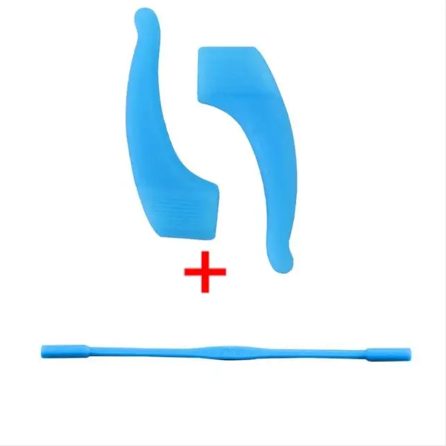Adjustable Color Elastic Silicone Sport Using Anti-Slip Ear Hook For Glasses Reading Glasses Anti Slip Hook For Sunglasses