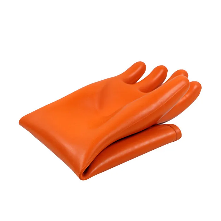 Voltage Insulated Electrician Custom High Quality Insulating Glove Rubber Latex Electrical-insulating Gloves
