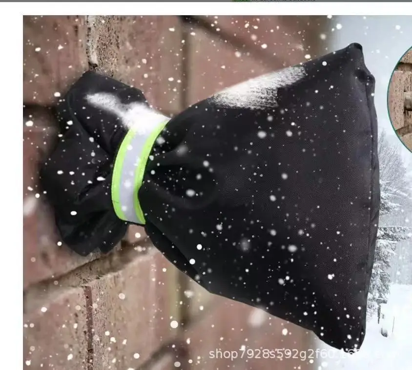 Прочный зимний морозостойкий черный пластиковый чехол для крана чтобы держать тепло на открытом воздухе пылезащитный антифриз защитный