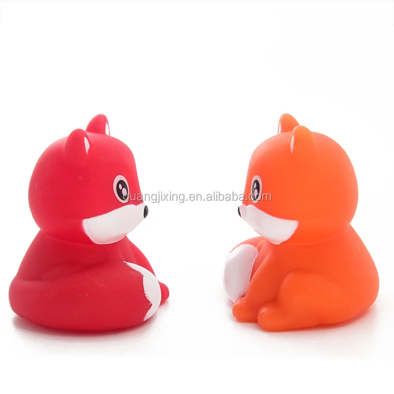 
Light up Fox animal float water bath toy swimming play Baby bath shower 