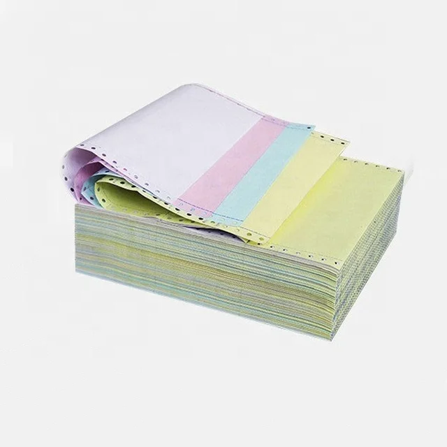 Free sample invoice bill NCR Paper 100% primary pulp carbonless paper in sheets