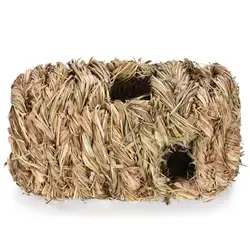 Hamster Gerbil Chinchillas Guinea Pig Chipmunk Squirrel Hedgehog Mice Other Small Animals Natural Straw Woven Grass Bunny nest
